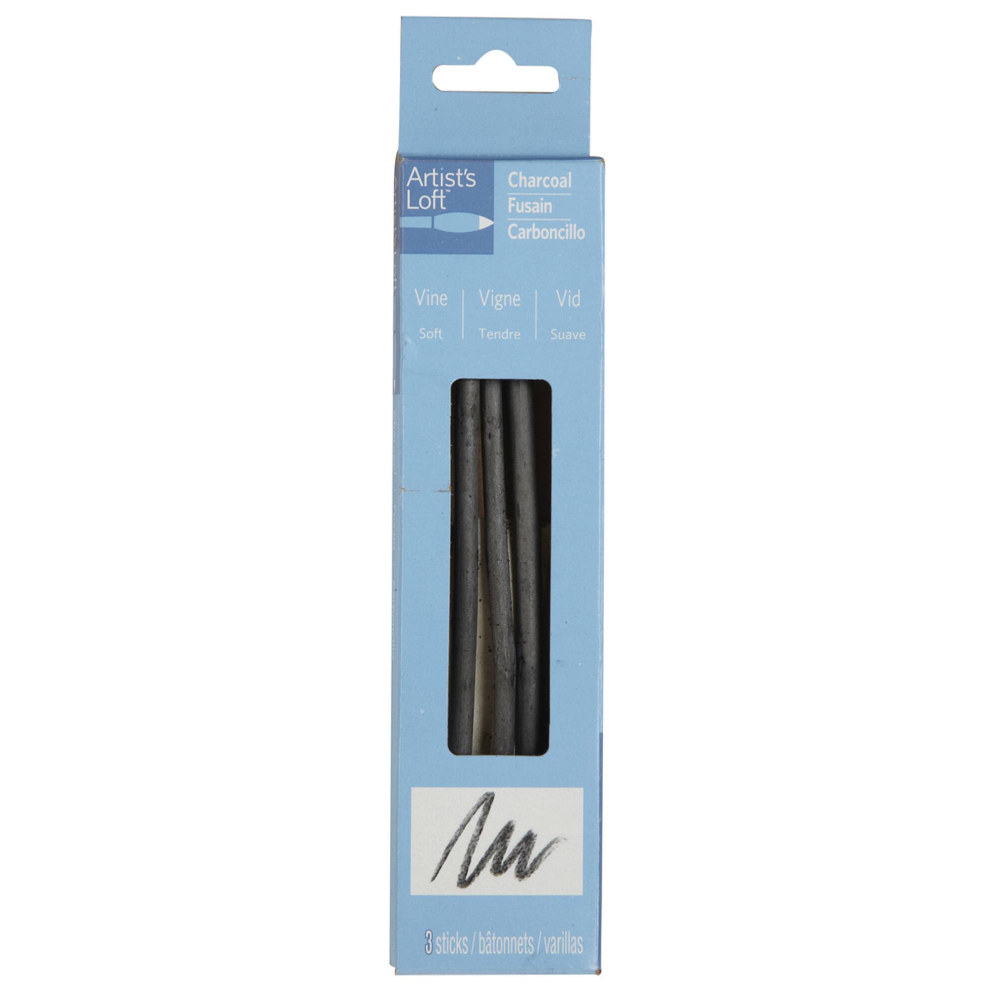 Vine Charcoal, Soft by Artist’s Loft®
